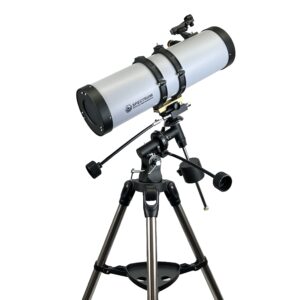 SpectrumOI Telescope for Adults and Kids, 130m (5.12") Reflector Telescope for Adults, portable kid reflector telescope for adults astronomy beginner for stargazing, manual German Equatorial Telescope