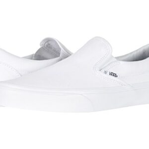 Vans Slip On, True White, Size 5 Men/ 6.5 Woman, 6.5 Women/5 Men