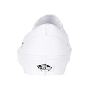 Vans Slip On, True White, Size 5 Men/ 6.5 Woman, 6.5 Women/5 Men