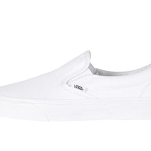 Vans Slip On, True White, Size 5 Men/ 6.5 Woman, 6.5 Women/5 Men