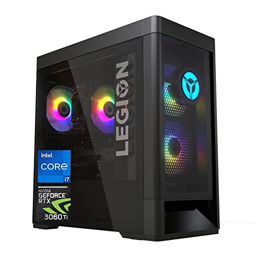 Lenovo Legion Tower 5i Gaming Desktop, NVIDIA GeForce RTX 3060 Ti Graphics, Intel Core i7-11700 Processor, 32GB RAM, 1TB SSD, Wi-Fi 6, Bluetooth, Windows 11 Pro