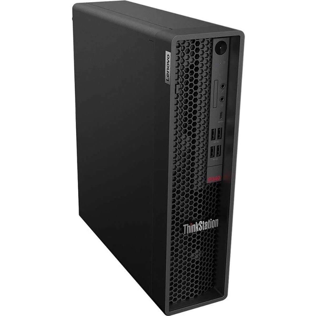 Lenovo ThinkStation P340 Small Form Factor Workstation, Intel Core i7-10700 2.9GHz, 16GB RAM, 512GB SSD, NVIDIA T400 4GB, Windows 11 Pro