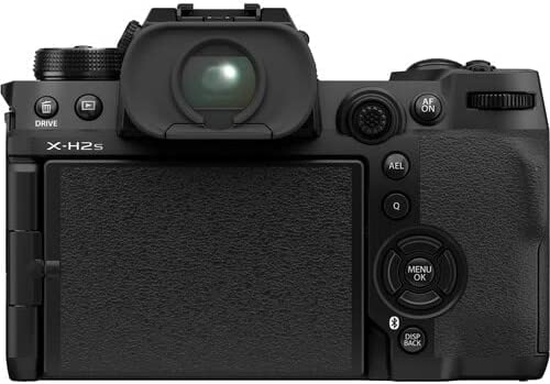 Fujifilm X-H2S Mirrorless Camera with Fujifilm XF100-400MM f/4.5-5.6 R LM OIS WR Lens, Pixel Cleaning Kit, Monopod + Advanced Accessory & Travel Bundle | XF100-400 | Fujifilm XH2S
