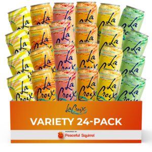 LaCroix Sparking Water, Summer Citrus Variety 24-Pack, 6 Citrus Flavors, 4 of Each, 12 Fl Oz Each