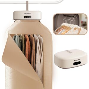 mojoco portable clothes dryer - portable dryer for apartment, rv, travel - premium mini dryer machine for light clothes, underwear, baby clothes - quick and easy to use small/compact dryer machine