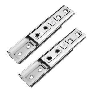 dbthtsk sofa latch,bed replacement parts,heavy duty connector bracket interlocking tapered hardware accessories furniture connector for furniture, sofa, bed (2 pairs)