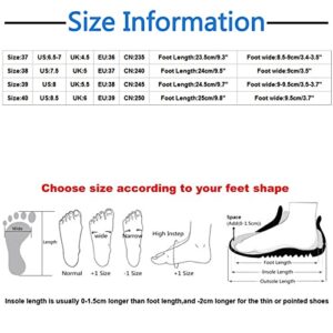 Mzluyin Platform Fashion Sneakers for Women Casual Mesh Breathable Wedges Pointed Toe Thick Bottom High Heel Low Top Shoes Slip On Flat Walking Shoes Play Sneakers Sheer Loafers