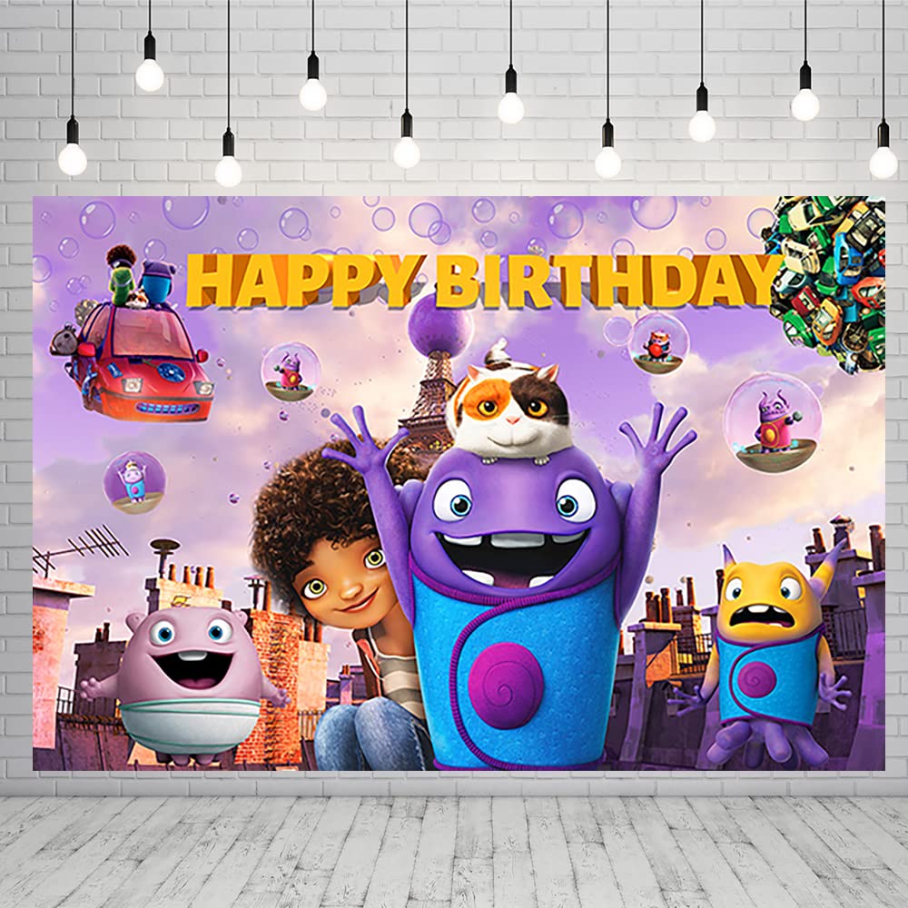 Home Movie Backdrop for Birthday Party Supplies 59x38in Home Movie Banner for Baby Shower Birthday Party Decoration