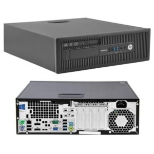 HP Refurbished EliteDesk 800 G1 SFF Desktop PC,Intel Core i5 3.30GHz,16GB RAM,New 512GB SSD,KOORUI 24 inch Monitor, Windows 10 Pro,Wireless Keyboard Mouse(Renewed)