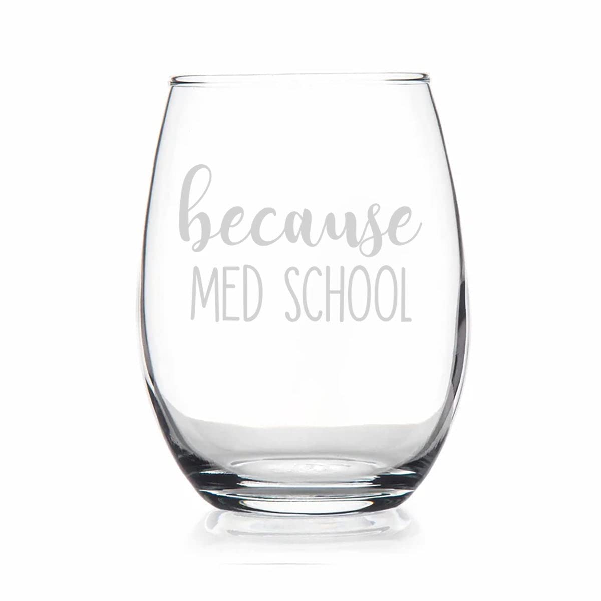 HTDesigns Medical Student Gifts - Wine Glass Tumbler Cup - Funny Medical School Gifts For Women Because Med School Coffee Mug