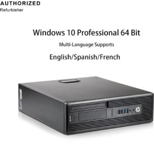 HP Z240 SFF Workstation Desktop Computer, Intel Core i5-7500 up to 3.40GHz Processor, 16GB DDR4 RAM, 1TB SSD, USB 3.0, Wi-Fi & Bluetooth, Windows 10 Pro (Renewed)