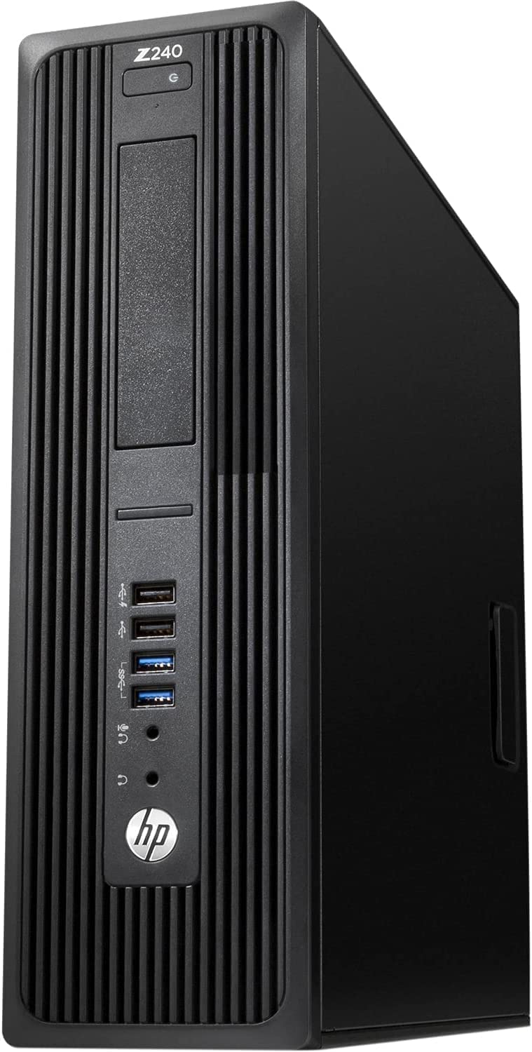 HP Z240 SFF Workstation Desktop Computer, Intel Core i5-7500 up to 3.40GHz Processor, 16GB DDR4 RAM, 1TB SSD, USB 3.0, Wi-Fi & Bluetooth, Windows 10 Pro (Renewed)