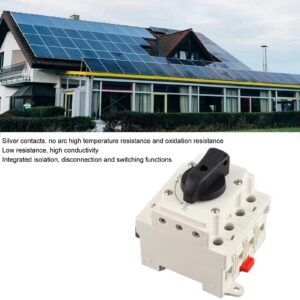 32A Photovoltaic Circuit Isolator Disconnect Switch Solar Disconnect Switch DC Solar Disconnect Switch 1000V