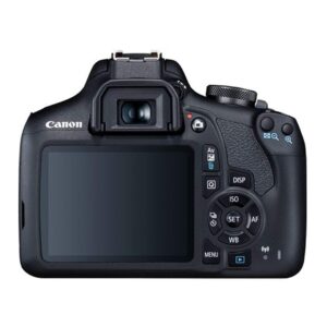 Canon EOS 2000D / Rebel T7 DSLR Camera w/EF-S 18-55mm Zoom Lens + 75-300mm Lens + 2pcs 64GB Memory + Case+ Tripod + Steady Grip Pod + Filters + Macro + 2X Lens + 2X Batteries (Renewed)