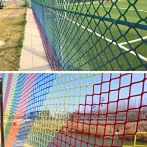 KACQIHTU Rope Net Kids Safety Netting Stair Balcony Railing Child Safety Net Playground Netting Patio Fence Protection Net Pet Toy Anti-Fall Rope Netting Multicolour