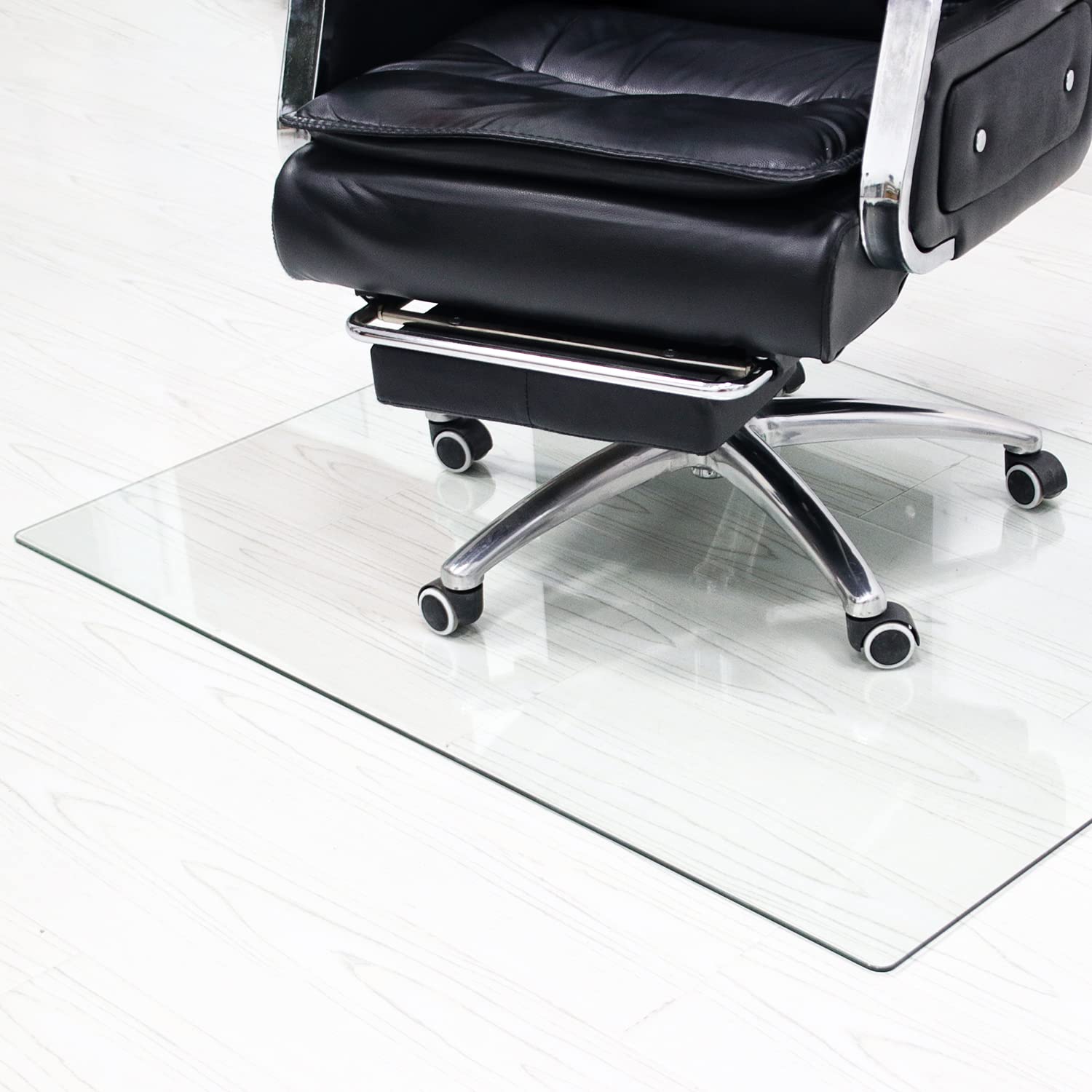 Tempered Glass Chair Mat, 36" x 48"