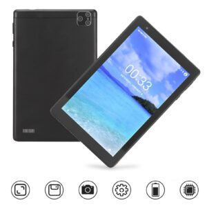 Acogedor 8.1Inch Android Tablet, 720x1280 HD Display MTK6592 CPU 4GB RAM 64GB ROM 3G Calling Tablet with 3 Card Slot, Support 2.4G 5G WiFi, 5000mAh, Black