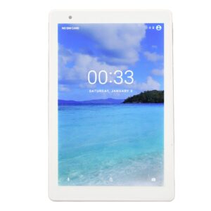 acogedor 8.1inch android tablet, 720x1280 hd display mtk6592 cpu 4gb ram 64gb rom 3g calling tablet with 3 card slot, support 2.4g 5g wifi, 5000mah, silver