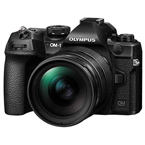 OM SYSTEM OM-1 Mirrorless Camera with M.Zuiko Digital ED 12-40mm f/2.8 PRO II Lens Kit, 90mm Macro Lens