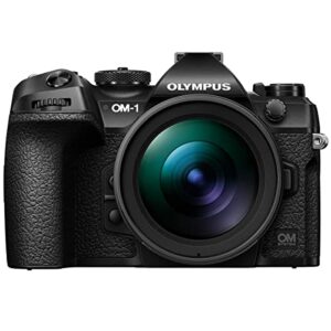 OM SYSTEM OM-1 Mirrorless Camera with M.Zuiko Digital ED 12-40mm f/2.8 PRO II Lens Kit, 90mm Macro Lens