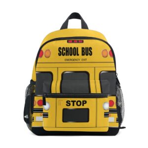 fisyme toddler backpack school bus school bag kids backpacks for kindergarten preschool nursery girls boys, s