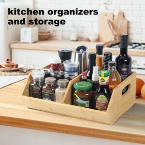 BYOA Official Potato and Onion Storage Bin, Pantry Organizers and Storage, Kitchen Organization and Storage, Bamboo Storage, Bread Basket, Potato Storage, Bamboo Organizer