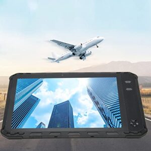 Naroote Tablet, 10in 4GB RAM 64GB ROM NFC Support Outdoor Tablet Front 500W Rear 1300W for Harsh Working Place (US Plug)