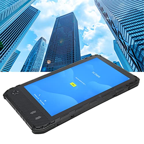 Naroote Tablet, 10in 4GB RAM 64GB ROM NFC Support Outdoor Tablet Front 500W Rear 1300W for Harsh Working Place (US Plug)