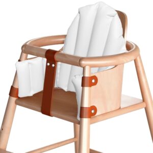 ZHUYNXIR High Chair Cushion Cover, PVC, Large, White, Soft, High Chair Accessories