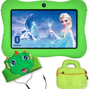 Contixo V9 Kids Tablet and H1 Kids Headphones Bundle, 7-inch HD, Ages 3-7, Toddler Tablet with Camera, Parental Control - Android 10, 32GB