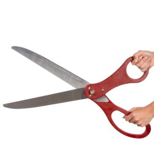 25" giant scissors for ribbon cutting ceremony big ribbon cutting scissors for special events and ceremonies heavy duty scissors giant ribbon cutting scissors for inauguration ceremonies special event