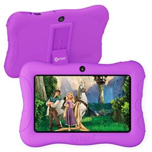 Contixo 7 inch Kids Learning Tablet Bundle - 2GB RAM 32GB Storage, Bluetooth, Android 10, Dual Cameras, Parental Control, Kids Bluetooth Headphone & Tablet Bag