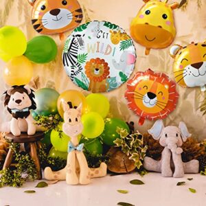 Safari Birthday Party Supplies Jungle Foil Balloon for Safari Jungle Theme Birthday Decorations