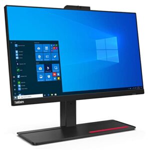 Lenovo ThinkCentre M90a 23.8" FHD AIO Business All-in-One Desktop, Intel Octa-Core i7-10700 up to 4.8GHz, 16GB DDR4 RAM, 512GB PCIe SSD, WiFi Adapter, Ethernet, Windows 11 Pro, BROAG Mouse Pad