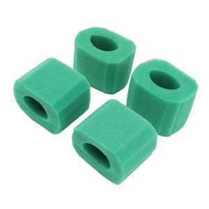 naroote filter pump cartridge sponge, filter foam 4pcs effective filtration replacement for swimming pools for fish tanks