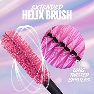 Maybelline The Falsies Surreal Extensions Washable Mascara, Volumizing, Lengthening Mascara Make Up, Blackest Black, 1 Count