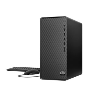 HP Newest Premium Desktop, AMD Ryzen 5 5600G Processor, 32 GB RAM, 1 TB SSD Storage, Windows 11 Pro, High Speed Performance, Computer, 8 USB Ports, for Business, Study, Videos, and Gaming