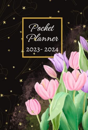 Pocket Planner 2023-2024: Small 2 Year Monthly Agenda for Purse | Chaos Coordinator 2023-2024