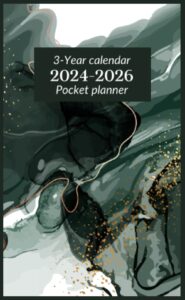 2024-2026 planner & calendar: 36 months calendar (january 2024 to december 2026)