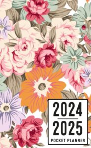 2024-2025 pocket planner: monthly two year appointment organizer from january to december