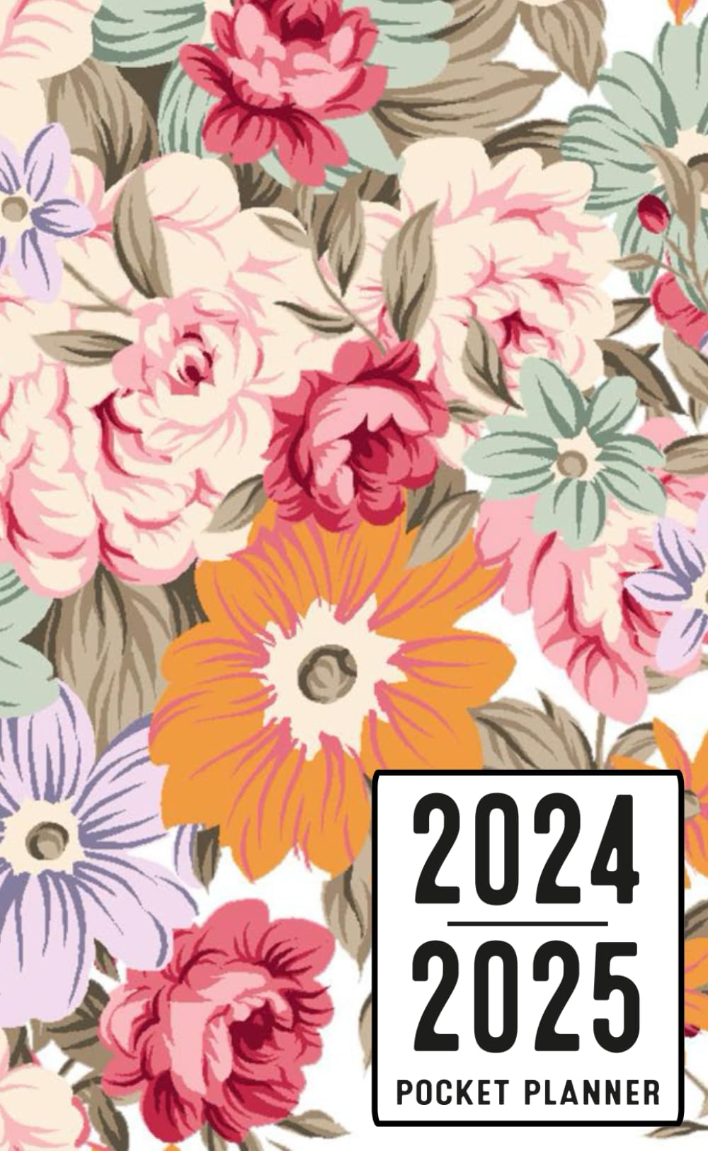 2024-2025 Pocket Planner: Monthly Two Year Appointment Organizer from January To December