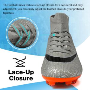 Soccer Cleats Mens Women Football Cleats Soccer Shoes Tacos De Futbol para Hombre Football Training Futsal Shoes Zapatos De Soccer para Hombres Professional Football Training Boots AG FG