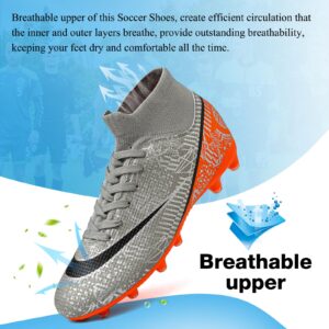 Soccer Cleats Mens Women Football Cleats Soccer Shoes Tacos De Futbol para Hombre Football Training Futsal Shoes Zapatos De Soccer para Hombres Professional Football Training Boots AG FG