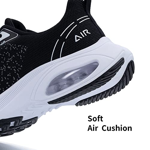 JOYFON Womens Air Athletic Running Shoes Tennis Gym Sports Comfortable Breathable Jogging Sneakers BlackGrey US 6