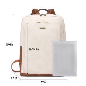 CLUCI Small Crossbody Purses bundles with Leather Laptop Backpack for Women