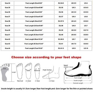 BTDECLAR Closed Toe Sandals Women Dressy Summer Wedge Orthopedic Sandals Hollow Out Ankle Snap Buckle Platform Sandals Beach Outdoor Walking Shoes