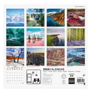 Finocam – Nature International Wall Photo Calendar 2024 January 2024 – December 2024 (12 months)
