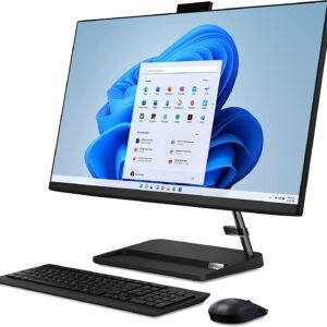 Lenovo IdeaCentre AIO 3i, Intel Core i5-1240P Processor, 16GB RAM, 1TB SSD Storage, 27" FHD Touchscreen Display, Windows 11 Pro