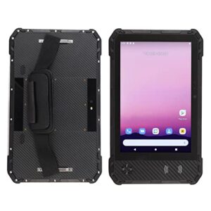 8 inch rugged tablet, 1280 x 800 ips touch screen, 4gb ram 64gb rom, android11, 10000mah battery, bt 5.0, wifi, with nfc function, 4g dual sim, ip68 waterproof, black