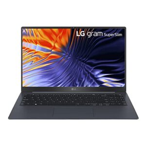 LG gram SuperSlim15.6” OLED Laptop, Intel 13th Gen Core i7 Evo Platform, Windows 11 Home, 32GB RAM, 2TB SSD, Neptune Blue